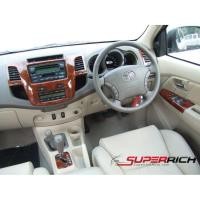 ราคา ชุดตกแต่งภายในหน้าคอนโซลลายไม้ Walnut Panel Cover Fortuner 2009 เกียร์ AUTO (18096028383)