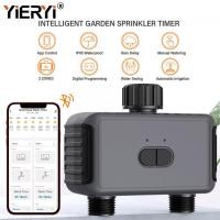 ราคา Yieryi Smart WiFi Water Timer Garden Sprinkler Timer Automatic Irrigation Timer Faucet Timer Hose Timer with Tuya App Control for Irrigation Garden Lawn Farm (21294367672)