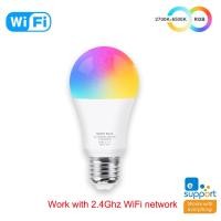 ราคา Ewelink หลอดไฟอัจฉริยะ wifi zigbee Alexa LED โคมไฟ E27 RGB หลอดไฟสมาร์ท AC 100 240V 15W หลอดไฟอัจฉริยะสำหรับ Alexa Amazon Alice Voice (21341523910)