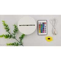 ราคา ฐานไฟ led มีรีโมท สำหรับเสียบ อคิลิคหนา 3 4มม ฐานไม้บีช กรอบรูปไม้บีช Photo frame (18334201293)