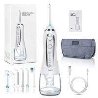 ราคา Oral Irrigator 6pcs Tips USB Rechargeable Water Flosser Portable Dental Water Jet 300ML Water Waterproof Teeth Cleaner 5 Models (20760204558)