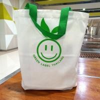 ราคา กระเป๋าผ้า ถุงผ้าลดโลกร้อน ถุงช็อปปิ้ง ผ้าดิบ (16660080029)