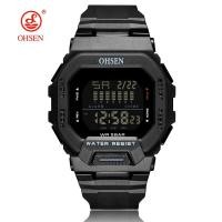 ราคา OHSEN Hombre Jam Tangan Digital ผู้ชายJam Tangan Hijau ดำน้ำกีฬาผู้ชาย5ATM นาฬิกาคู่มือนาฬิกาสำหรับผู้ชาย Reloj MasculinoNHYT (20103830755)