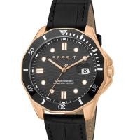 ราคา ESPRIT นาฬิกาข้อมือรุ่น Leather Black Black ES1G367L0045 (18576030365)