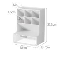 ราคา กล่องเก็บเครื่องเขียน กล่องใส่ปากกา กล่องลิ้นชักเก็บของ ที่ใส่เครื่องเขียน กล่องใส่เครื่องเขียนมีลิ้นชัก (21347363248)