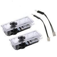 ราคา 2ชิ้นไฟ LED ต้อนรับสำหรับรถยนต์ชุด E90 E91 1 3 5 7 E92 E93 E60 3D E61 F10 F07 E63 E64 F12 F13 F30โคมไฟโปรเจคเตอร์ประตู (21170675597)