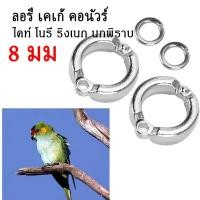 ราคา 8 มม ห่วงขานกเล็ก ห่วงขานก ห่วงใส่ขานก ห่วงเปิดนก ห่วงใส่ขานกแก้ว ลอรี่ เคเก้ คอนัวร์ ไคท์ โนรี ริงเนก นกพิราบ (19493486505)