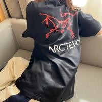 ราคา Arcteryx ชั้นวางแขนสั้นชายหญิงรูปแบบเดียวกันเสื้อยืดผ้าฝ้ายโครงกระดูก Arcteryx เสื้อกีฬาหลวมแขนสั้น (19633737170)