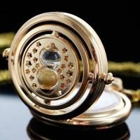 ราคา New Gold Mini Hourglass Sun Moon Star Quartz Pocket Watch Vintage Steampunk Chain Necklace Pendant Gentleman Clock Gift (20572283831)