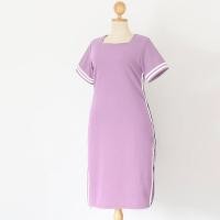 ราคา dress เดรสคอเหลี่ยมผ้าลินิน น่ารักมากเวอร์ (21193552052)