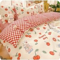 ราคา Sweetdream by Nakin ผ้าปูที่นอนลายผลไม้ ครบชุด 6 ชิ้น มีทุกขนาด3 6ฟุต พร้อมส่ง (19059696969)