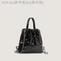 ราคา Zaraตะเภาโซ่ของผู้หญิงเกาหลีกระเป๋าเป้ออกแบบเฉพาะกลุ่มอัญมณี2023ใหม่กระเป๋าถังเดินทางอเนกประสงค์ (19663823399)