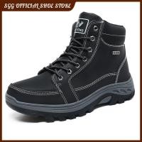 ราคา SGG รองเท้าบูทหิมะแฟชั่นสำหรับผู้ชายรองเท้ารองเท้าบูทส์ข้อเท้าลำลองขนเฟอร์ให้ความอบอุ่นหนังแท้สำหรับผู้ชายรองเท้าบูทสีเหลืองรองเท้าบูตลุยป่าทหาร (19966351518)