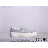 ราคา คริสเตียน ดิออร์ Authentic Christian Dior แท้ Luxury Vans X Dior Collaboration Sneakers Exclusive Release แบรนด์หรู รองเท้ากีฬา รองเท้าสเก็ตบอร์ด รองเท้าบาส รองเท้าวิ่งคุณภาพดี (21006360522)