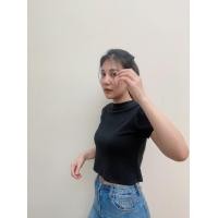 ราคา KOTTON เสื้อครอป ผ้าUNIQLO ผ้านุ่ม ไม่ยับ ไม่ต้องรีด ไม่ซักก็ไม่เหม็น ซับเหงื่อได้ดี ใส่สบาย ผ้ายืดไม่ย้วย (18328358885)