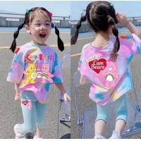 ราคา ชุดหมีแครแบร์ ชุดเซ็ทเด็กหญิง เสื้อ กางเกง (20162976763)