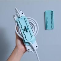 ราคา New ที่ยึดปลั๊กไฟ พันสายไฟได้ ที่แขวนปลั๊ก ที่ติดปลั๊ก ที่ยึดรางปลั๊กไฟ (20513476321)