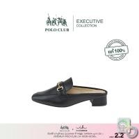ราคา POLO CLUB รองเท้าคัทชู รุ่น P1958 สีดำ รองเท้าคัทชูผู้หญิง รองเท้าหัวมน รองเท้าส้นเตี้ย รองเท้าคัทชูเปิดส้น รองเท้าทำงานผู้หญิง (21334092650)