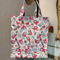 ราคา กระเป๋าผ้าเคลือบกันน้ำ 2 รุ่น M ทรงตั้ง กระเป๋าหน้า ใส่ A4 ได้ ราคาส่ง (7814816845)