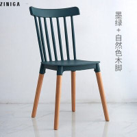 ราคา เก้าอี้รับประทานอาหารที่มีชื่อเสียง Ins อินเทอร์เน็ต ZINIGA Nordic เก้าอี้ไม้เนื้อแข็งที่มีการออกแบบ Windsor พลาสติก เก้าอี้ที่เท้าแขนพนักพิงสำหรับแต่งตัวโต๊ะทำงานหน้าแรกการศึกษา สีขาว (20928753158)