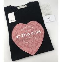 ราคา พิมพ์พรีเมี่ยม Coach เสื้อยืดลําลอง คอกลม แขนสั้น ผ้าฝ้าย พิมพ์ลายโลโก้หัวใจ ขนาดใหญ่ แฟชั่นสําหรับผู้ชาย และผู้หญิง ไซซ์ S 5XL 03เสื้อ เสื้อยืดคอตตอน (20904318147)