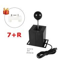 ราคา เกมแข่งรถ H เกียร์ Shifter สำหรับ Logitech G29 G25 G27 G920สำหรับ Thrustmaster T300RS GT ETS2 Simracing PC USB HB 1014 (21357639665)