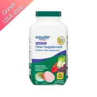 ราคา equate fiber supplement prebiotic 90count ไฟเบอร์ รสผลไม้รวม เม็ดเคี้ยว (18429470337)