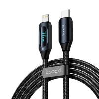 ราคา Toocki USB TypeC Lightning Fast Charging Data Cable สำหรับ iPhone 14 13 12 Pro Max X XS XR 8 7 Plus iPad Fast Charging Charger Cable สายชาร์จไอโฟน (16777671883)