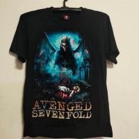 ราคา เสื้อยืดคอกลมเสื้อวง Avenged Sevenfold T Shirt Rock เสื้อยืด A7X S 5XL (19683425135)