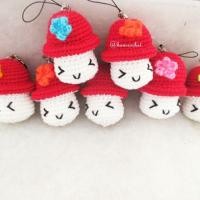 ราคา พวงกุญแจเห็ดถัก ตุ๊กตาถัก เห็ดถัก (20426391485)