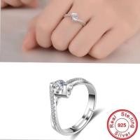 ราคา แหวนเงินแท้ S925 พร้อมกล่อง SR35 (13132516446)