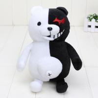 ราคา 25 40cm อะนิเมะ danganronpa Super danganronpa 2หมีขาวดำหมีตุ๊กตาหนานุ่มตุ๊กตาสัตว์ยัดนุ่นของเล่น (21358102185)