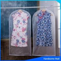 ราคา H S ถุงคลุมเสื้อผ้า ถุงคลุมเสื้อ ถุงใส่เสื้อผ้า ถุงเสื้อผ้า สีขาวขุ่น สำหรับกันฝุ่นเกาะเสื้อผ้า ซองใส่ชุดราตรี Cloth Protect Cover (12399192888)
