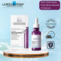 ราคา La Roche Posay PURE NIACINAMIDE 10 SERUM สีผิวสม่ำเสมอ ลดเลือนจุดด่างดำ ช่วยลดเลือนจุดด่างดำที่เกิดจากสิว ลดและป้องกันจุดด่างดำใหม่ พิเ ศษเ วลาจ ำกัด เซรั่มจัดการรอยดำจากสิว ลดเลือนและป้องกันรอยดำเกิด