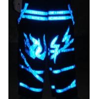 ราคา 4สีใน Shuffle กางเกงเต้นรำ raver Ore TECHNO Hardstyle กางเกงเต้นรำเรืองแสงดีเจเมลเบิร์นกางเกงสำหรับผู้หญิงผู้ชาย (20053953541)