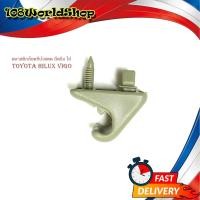 ราคา พลาสติกล็อคที่บังแดด สีครีม ตัวล็อคที่บังแดด toyota hilux vigo vigo champ 1 ชิ้น toyota vigo มีบริการเก็บเงินปลายทาง (16421197386)