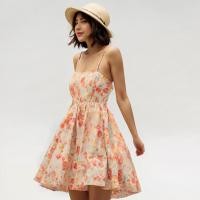 ราคา Closet Crush Mini Camisole dress with floral printed Multi เดรสสายเดี่ยวลายดอกไม้แบบสั้น (21175896139)