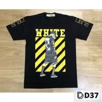 ราคา พร้อมส่ง D37 เสื้อผู้ชาย ผู้หญิง เสื้อคอกลม Off white ลายใหม่ สกรีนสวย S 3xl (17282023700)