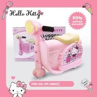 ราคา กระเป๋าลาก เดินทาง นั่งได้ สำหรับเด็ก รถวิ่งได้จริง เก็บของได้ ลาย คิตตี้ Kitty ลิขสิทธิ์แท้100 (20566175111)