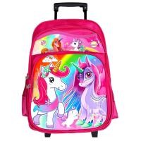 ราคา VBกระเป๋านักเรียนล้อลากเด็กผู้หญิงcollectionลายเจ้าหญิงพร้อมส่ง (19718005733)