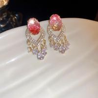 ราคา ต่างหูระย้า ผญ ต่างหูแฟชั่น2024 (21357682548)