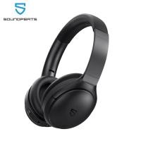 ราคา SOUNDPEATS Active Noise Canceling Headphones Wireless Over Ear Bluetooth Headphones 40H Playtime Comfort Fit Clear Calls (19618458554)