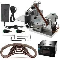 ราคา Multifunctional Grinder Mini Electric Belt Sander DIY Polishing Grinding Machine Cutter Edges Sharpener (11749078049)