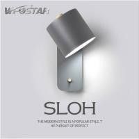 ราคา ไฟติดผนังข้างเตียงโคมไฟห้องนอนติดผนังเชิงไฟติดผนังสำหรับห้องครัวร้านอาหารโมเดิร์นโคมไฟผนังแบบนอร์ดิก Macaroon Sconces (7698032918)