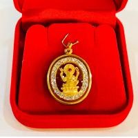 ราคา พระพิฆเนศเลี่ยมกรอบทองแท้ 75 เลี่ยมกันน้ำ (17344290311)