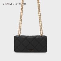 ราคา 2021 NEW Charles and KeithShoulder Chain Wallet Quilted Sling Bag Womens Handbag CK6 (15264535791)
