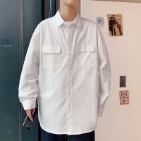ราคา เสื้อเชิ้ตแขนยาวผู้ชายเกาหลีหลวมสบาย ๆ ธรรมดาทั้งหมด เสื้อเชิตชาย2022 เสื้อเชิ้ตชายแขนยาว เสื้อเชิ้ตชาย (15341000690)