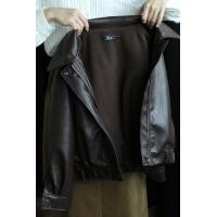 ราคา Blj เสื้อแจ็คเก็ตหนังบุขนสีน้ำตาลเข้มแฟชั่นแบบรวดเร็วเสื้อแจ็คเก็ตหนัง PU มีซิปออกแบบพิเศษสำหรับผู้หญิงเสื้อฤดูใบไม้ร่วงและฤดูหนาว (20694330263)