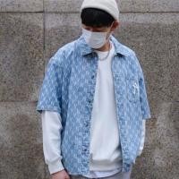 ราคา แจ็คเก็ตยีนส์ NY ฤดูร้อน MLB เสื้อแจ็คเก็ตผู้ชายและผู้หญิง Yankees ทรงหลวมเสื้อแจ็คเก็ตสไตล์เกาหลีของแท้ (20224021670)