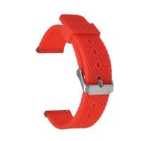 ราคา สายรัดข้อมือซิลิโคนแบบนิ่มอุปกรณ์เสริมสำหรับนาฬิกาสายรัดข้อมือขนาด16มม 18มม 20มม 22มม 24มม สายนาฬิกายางนิ่มระบายอากาศได้ดีกันน้ำ (13089892032)